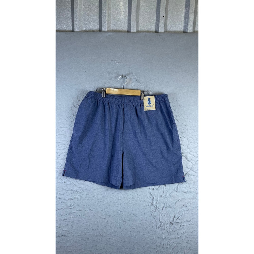 Chubbies Performance Shorts Mens XL Blue New 5.5 Inch Inseam Heathered Everyday